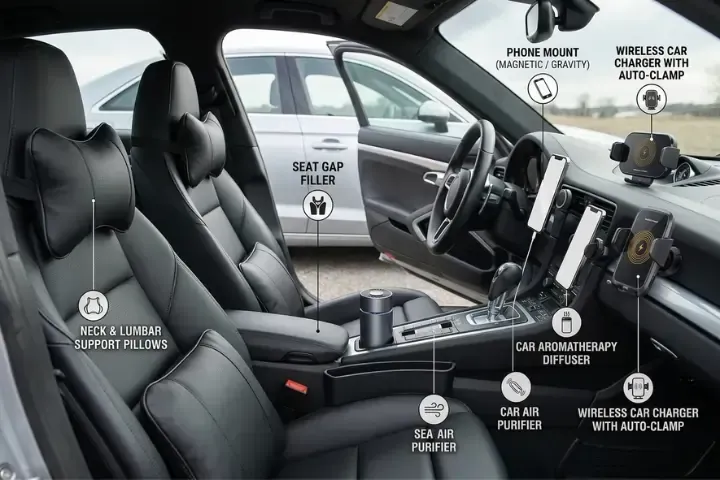 Explore Practical Car Accessories That Add Visual Enhancement and Basic Safety Support